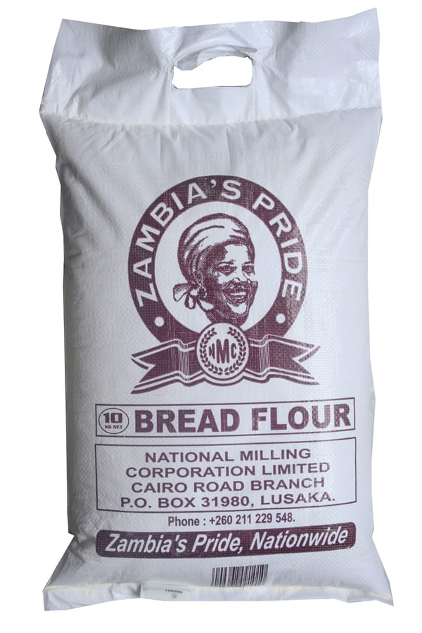 Zambia’s Pride Bread Flour original packaging