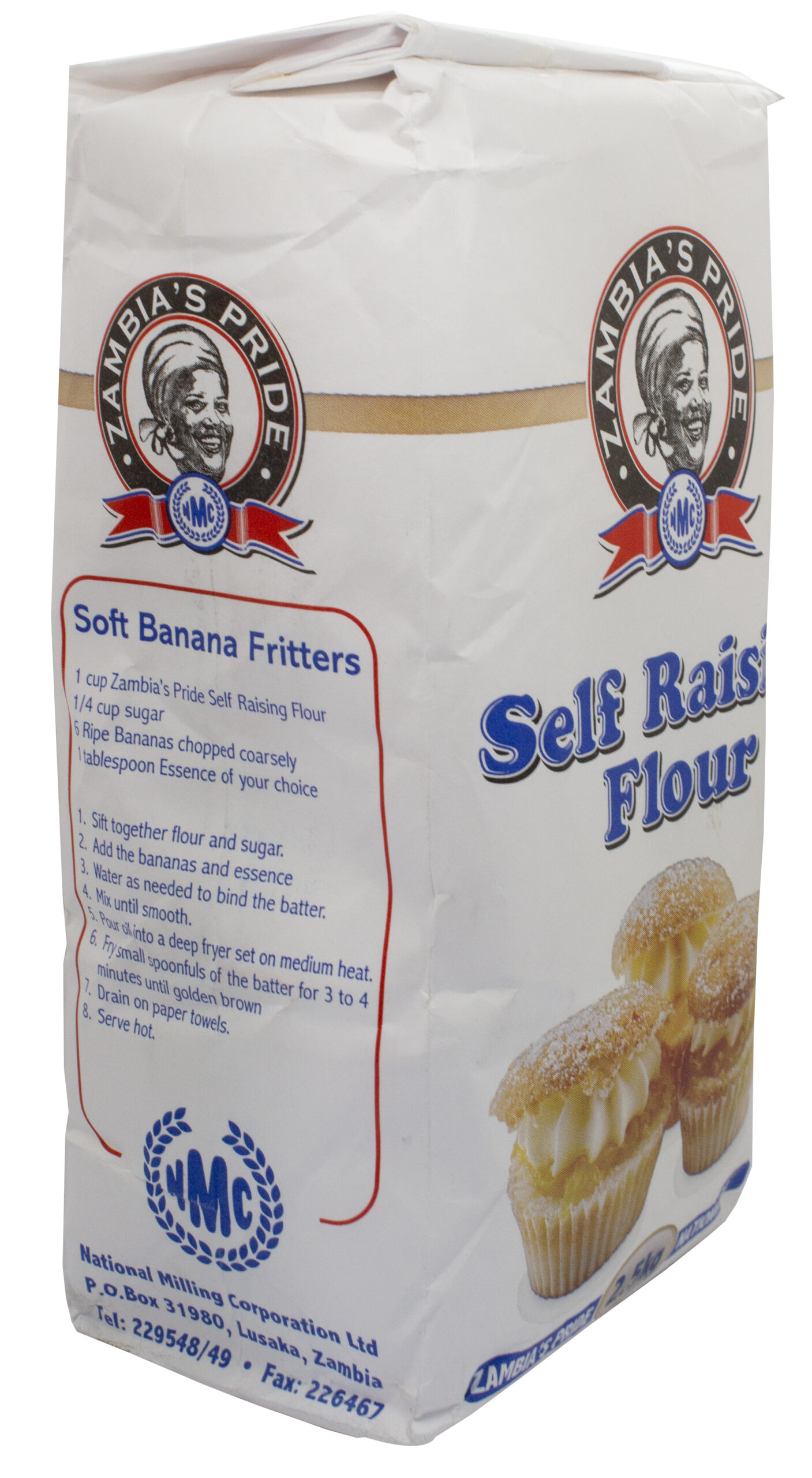 Zambia’s Pride Self Raising Flour original packaging